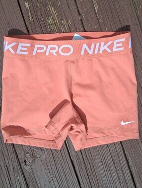 Nike Pro Women’s Coral Peach Performance Shorts